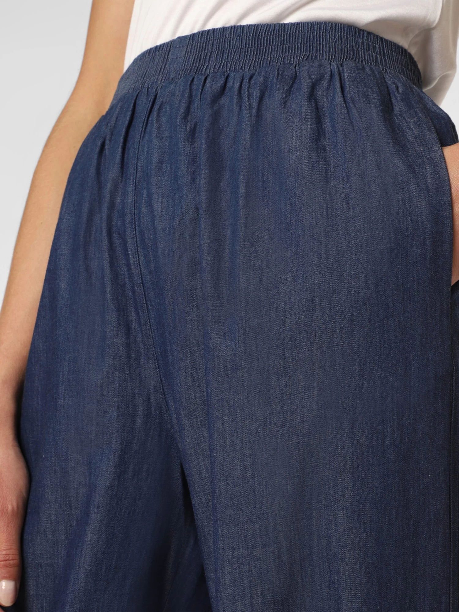 Marie Lund Pantalons Loosefit Broek Dames Blauw - Image 4