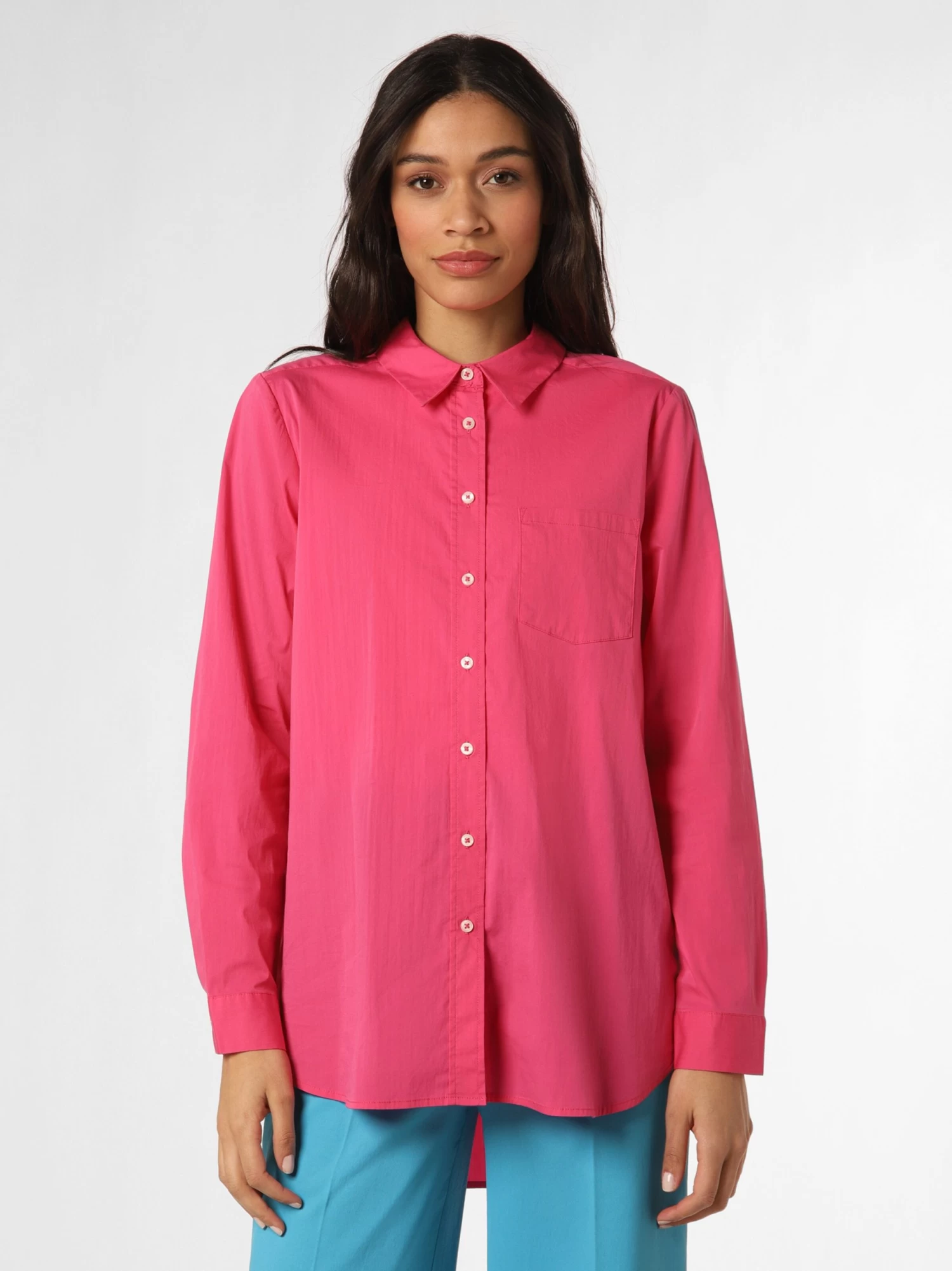 Marie Lund Overhemden Blouse Dames Magenta - Image 2