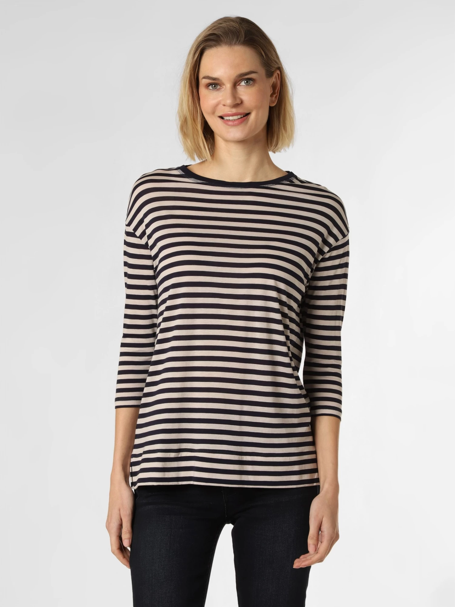 Marie Lund Shirts Met 3/4 Mouw Shirt Dames Zwart - Image 2