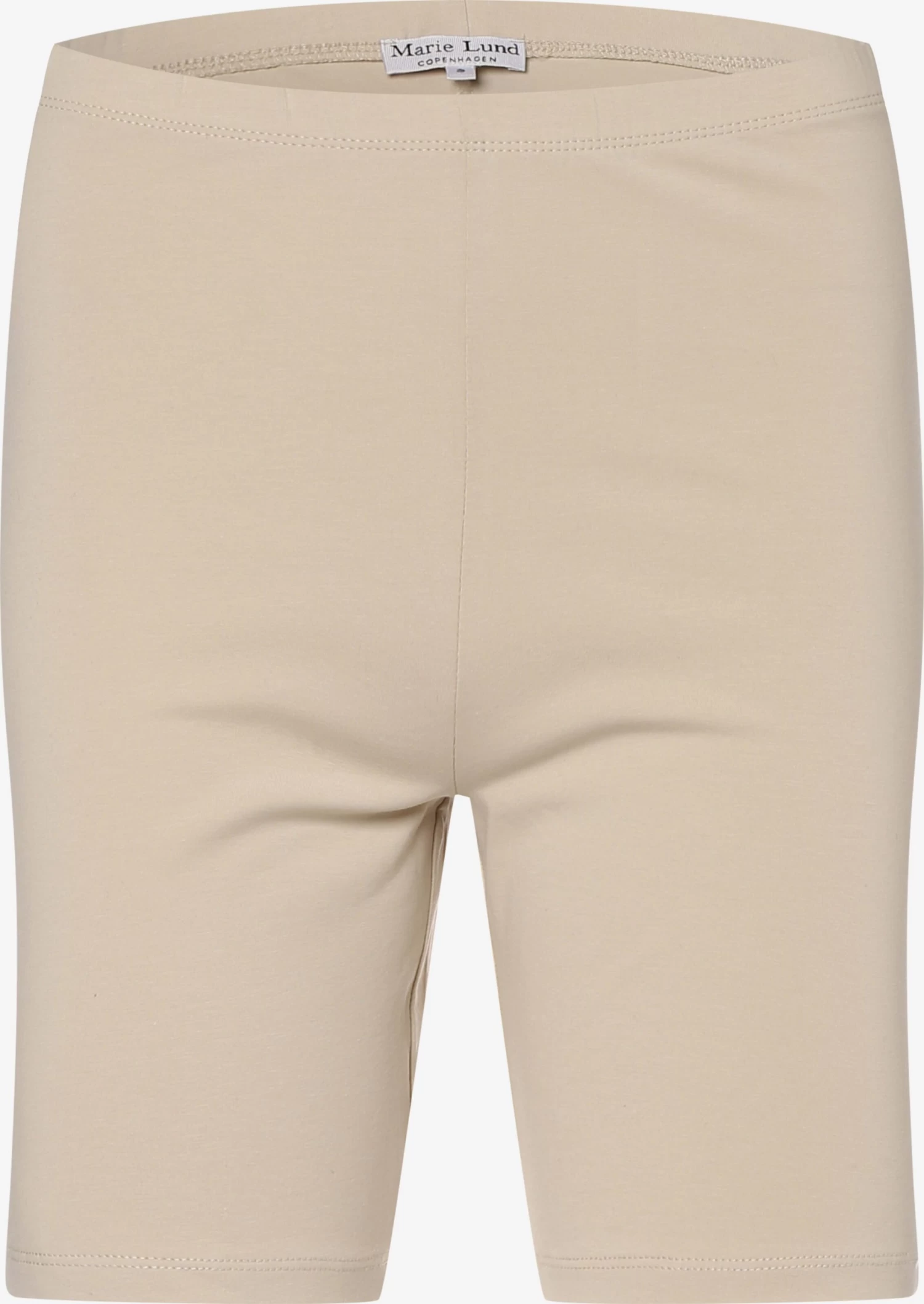 Marie Lund Shorts Skinny Broek Dames Sand