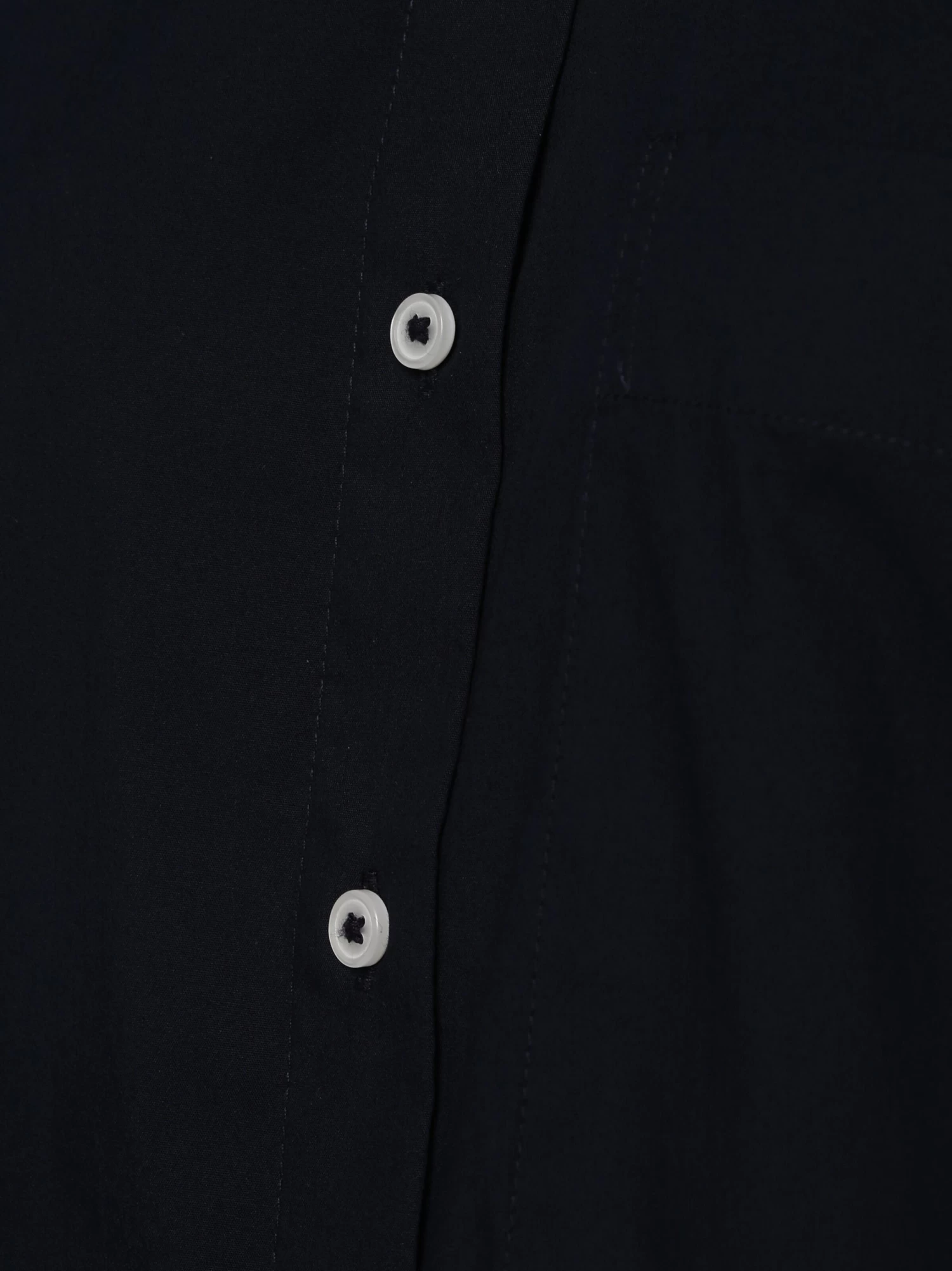 Marie Lund Lange Blouses Blouse Dames Marine - Image 3