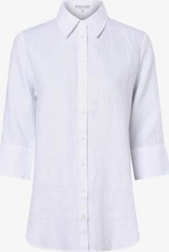 Marie Lund Blouses Met Korte Mouw Blouse Dames Wit