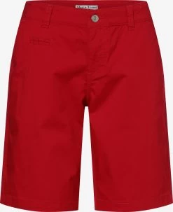 Marie Lund Shorts Regular Broek Dames Rood