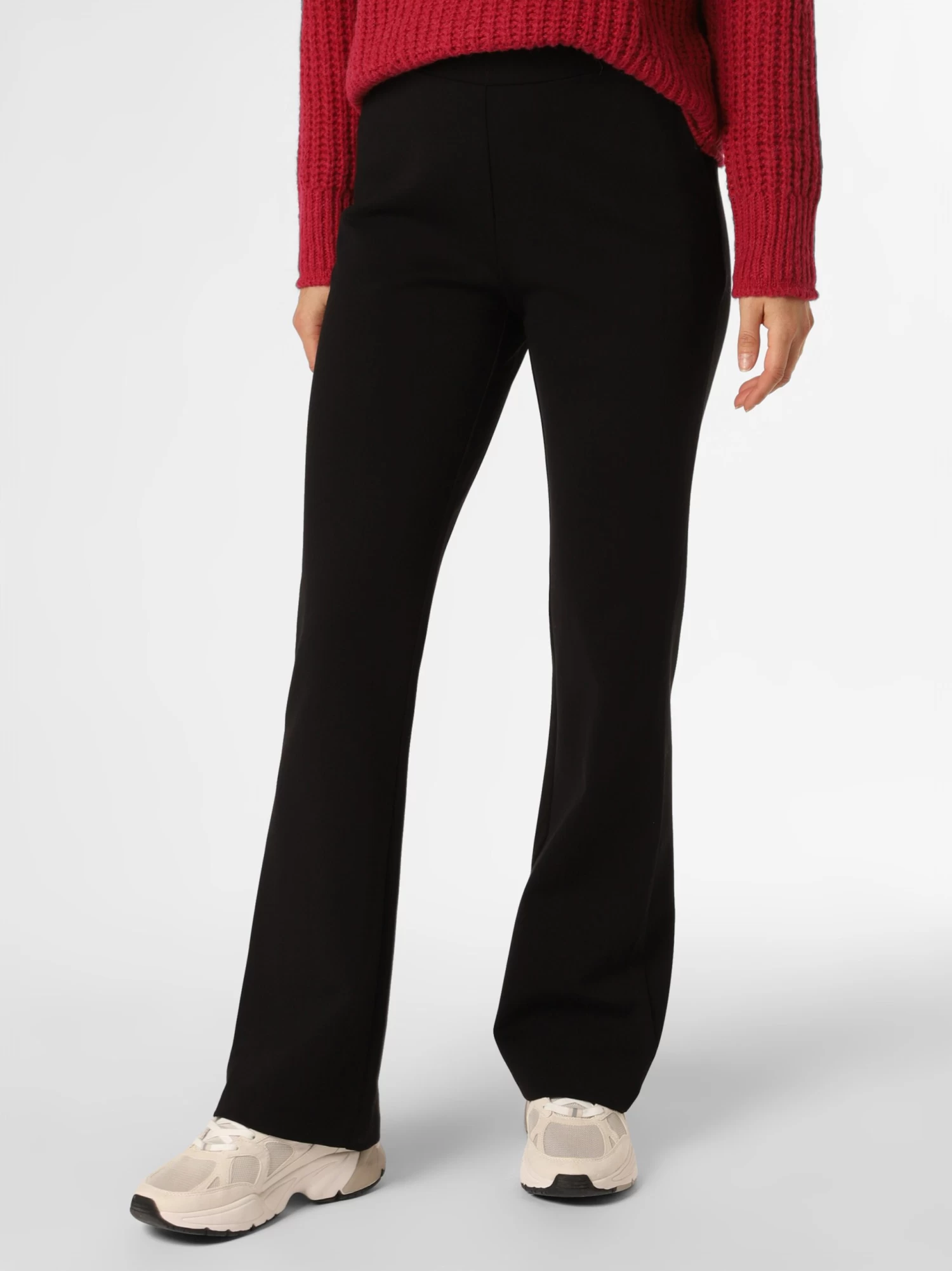 Marie Lund Broeken Flared Pantalon Dames Zwart - Image 2