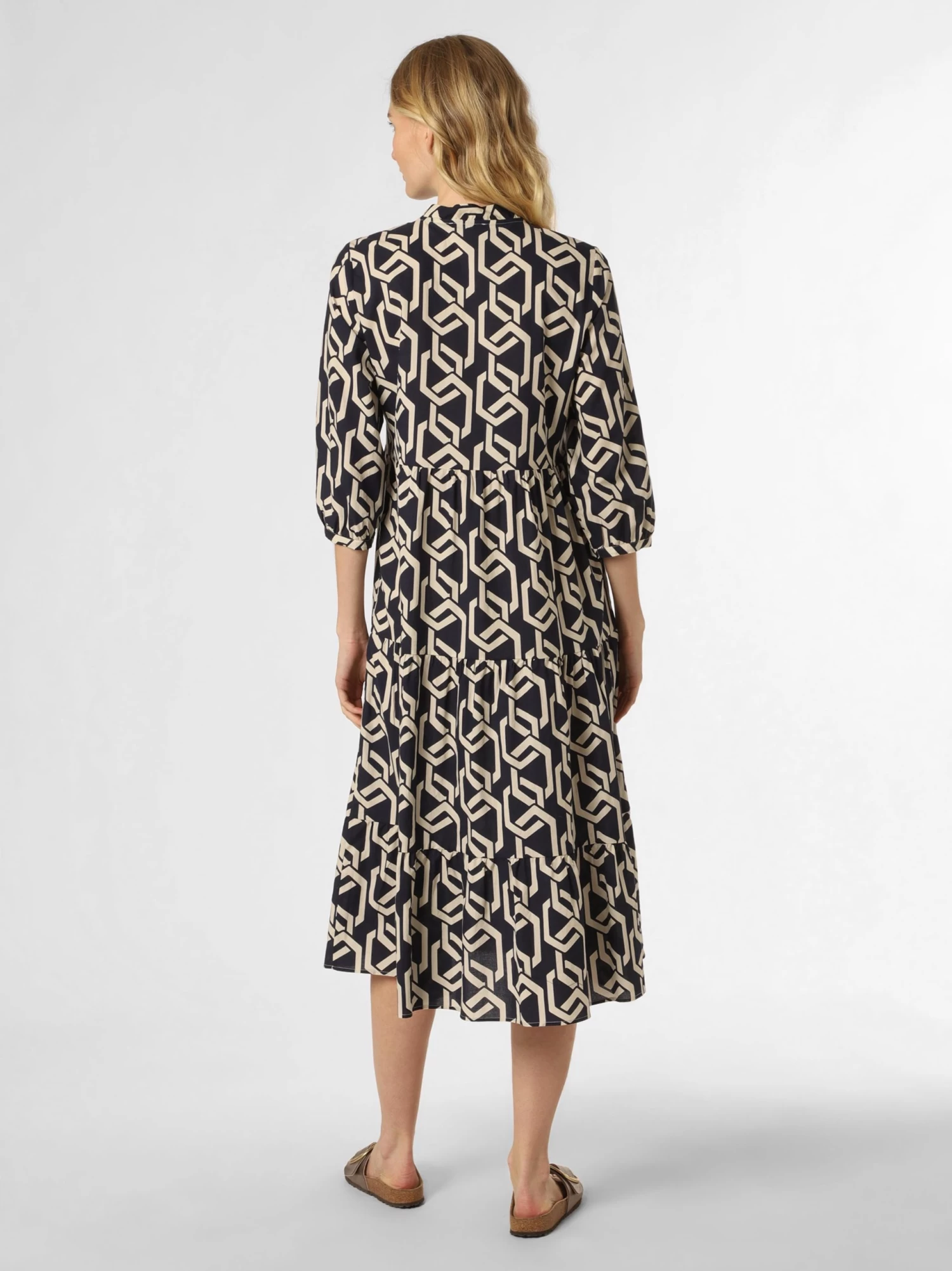 Marie Lund Midi Jurken Jurk Dames Zwart - Image 2