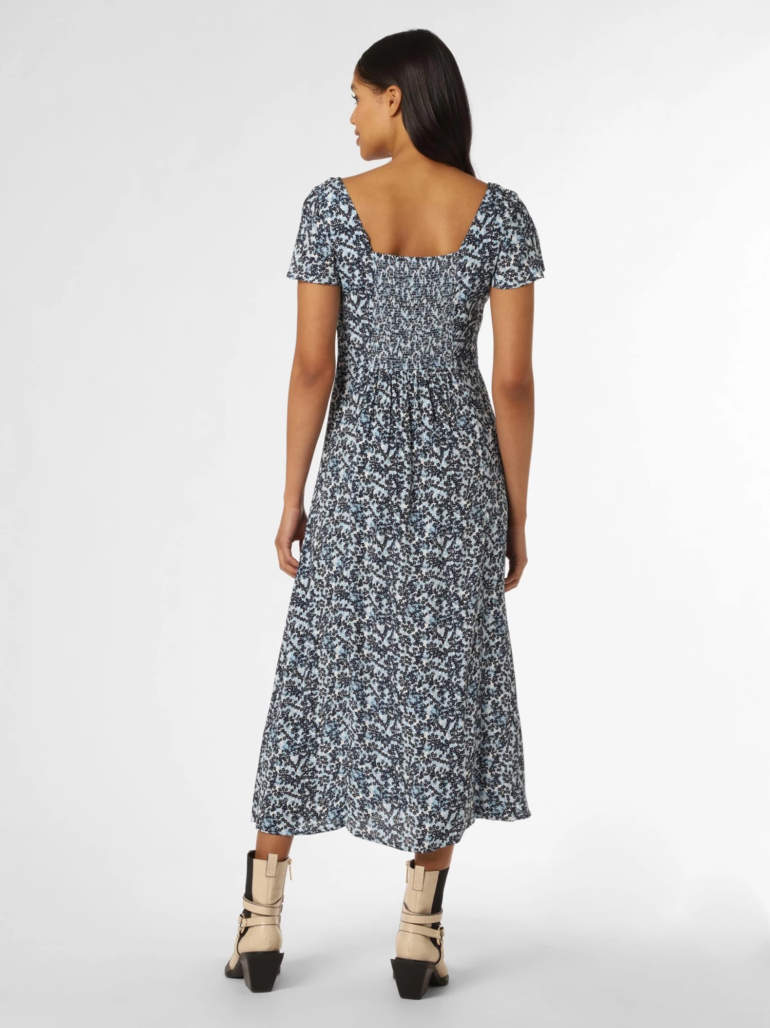 Marie Lund Maxi Jurken Jurk Dames Marine - Image 2