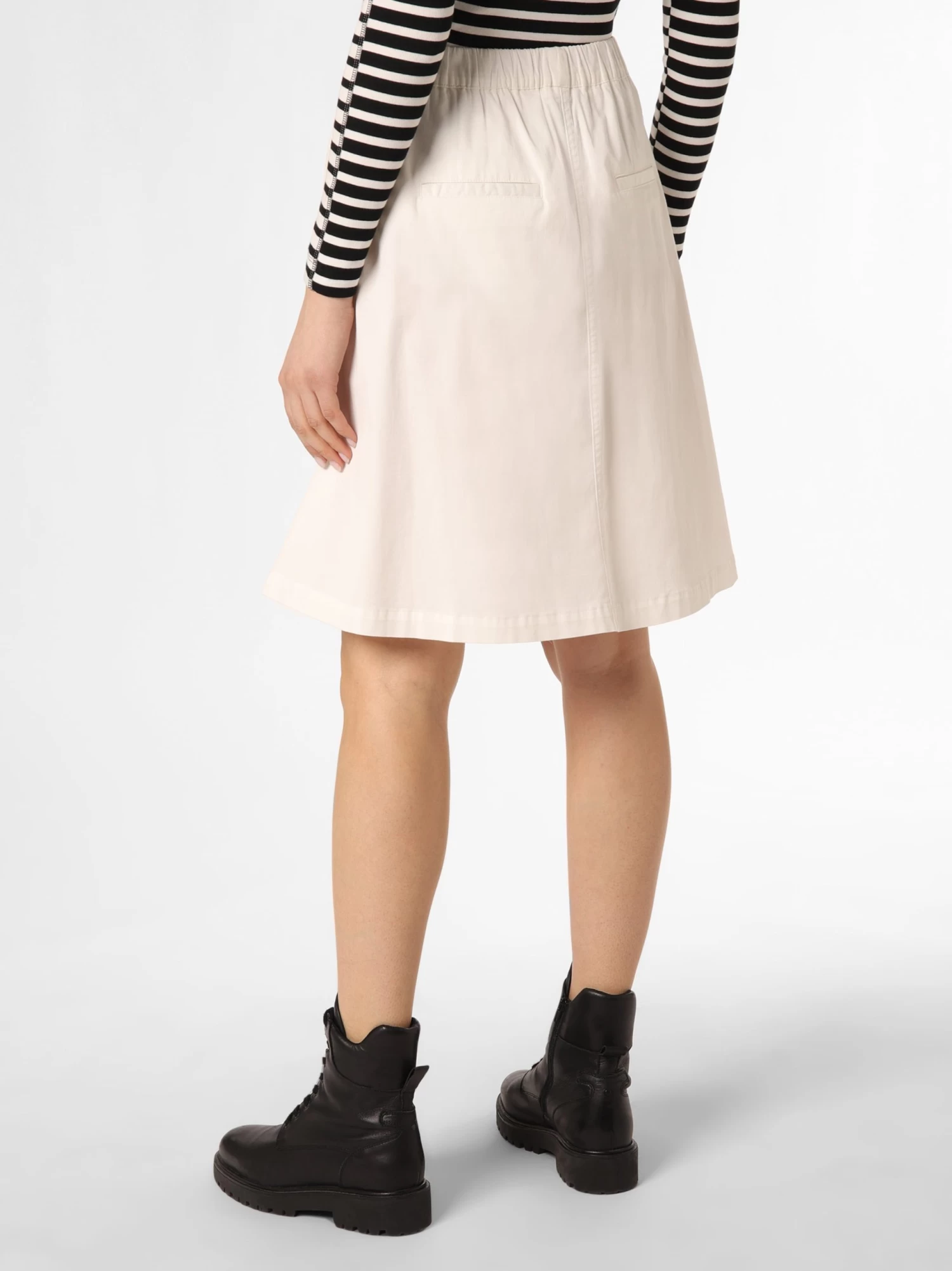 Marie Lund Midi Rokken Rok Dames Wit - Image 3