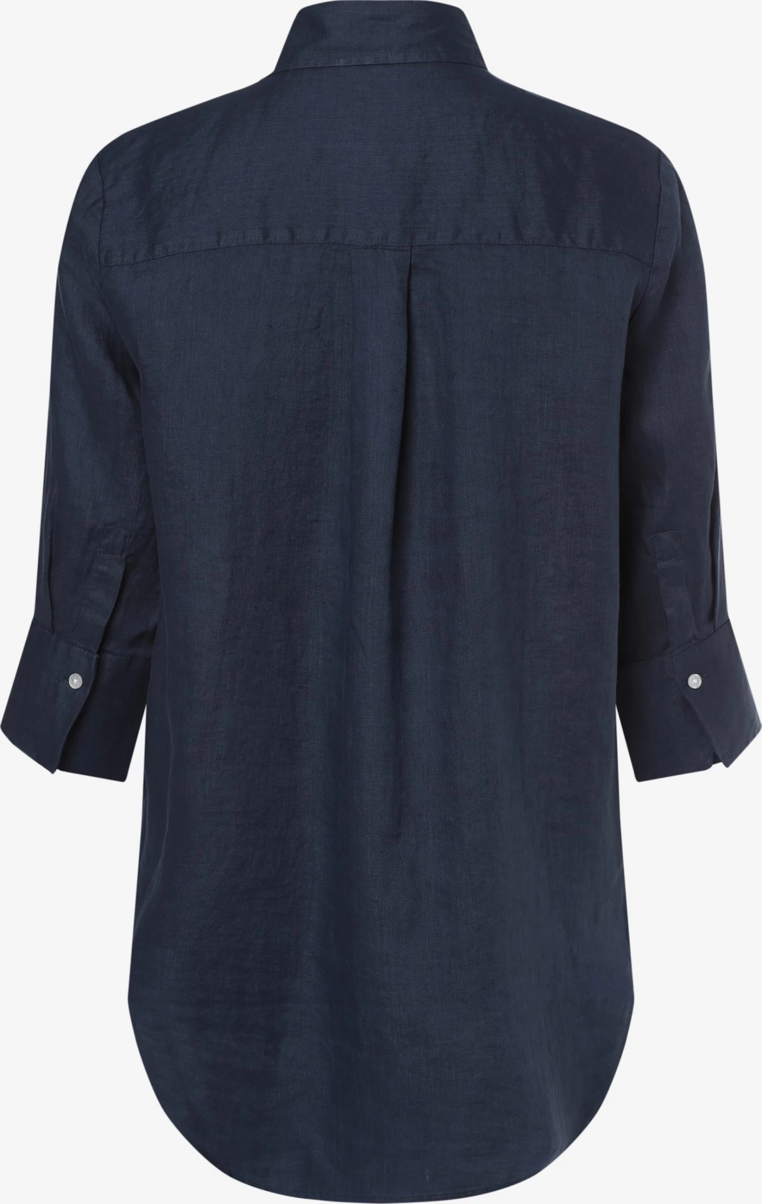 Marie Lund Blouses Met Korte Mouw Blouse Rihab Dames Indigo - Image 2