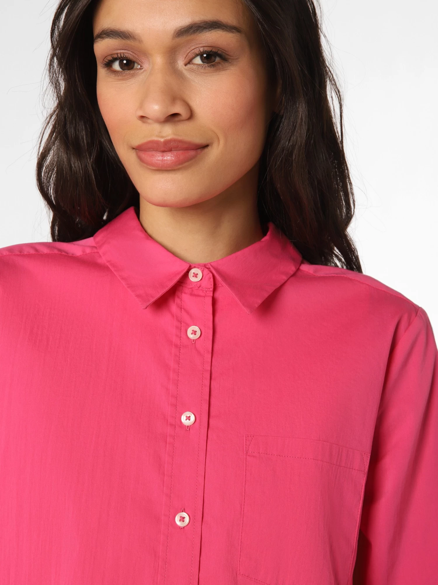 Marie Lund Overhemden Blouse Dames Magenta - Image 4