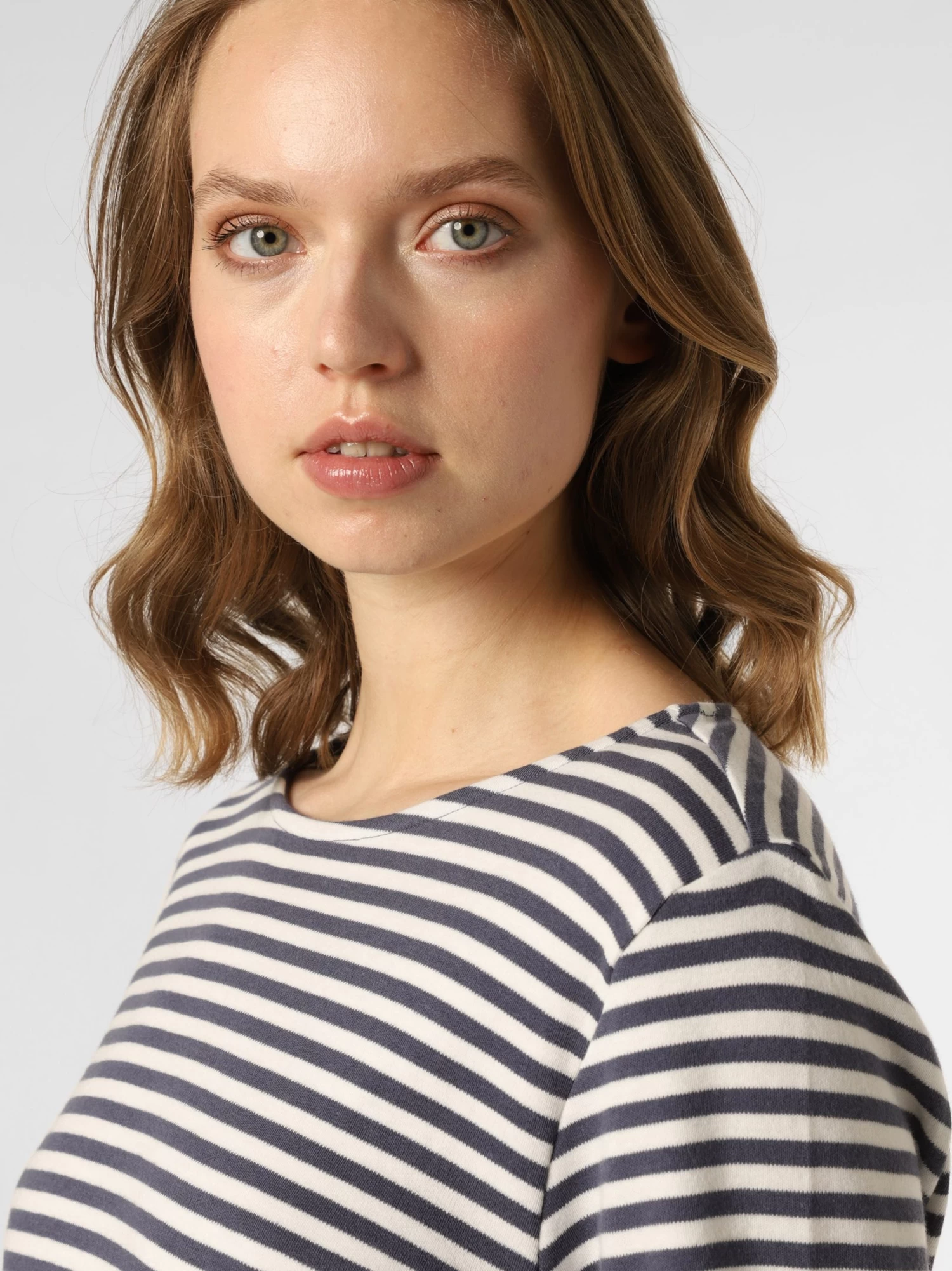 Marie Lund Shirts Met 3/4 Mouw Shirt Dames Navy - Image 4