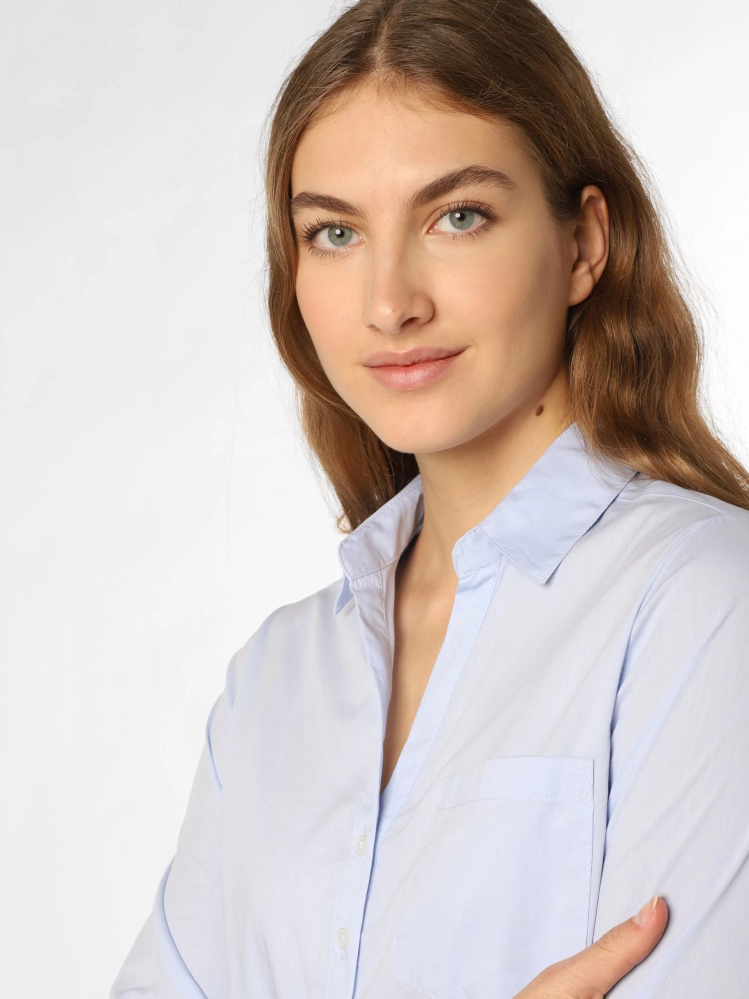 Marie Lund Blouses & Tunieken Blouse Dames Lichtblauw - Image 4