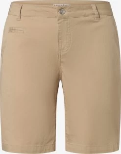 Marie Lund Shorts Regular Broek Dames Beige