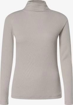 Marie Lund Longsleeves Shirt Dames Taupe
