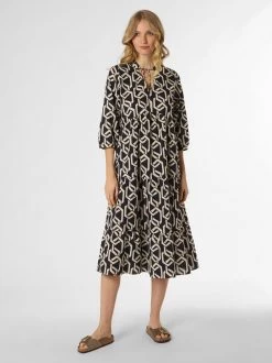 Marie Lund Midi Jurken Jurk Dames Zwart