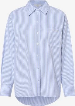Marie Lund Overhemden Blouse Dames Lichtblauw