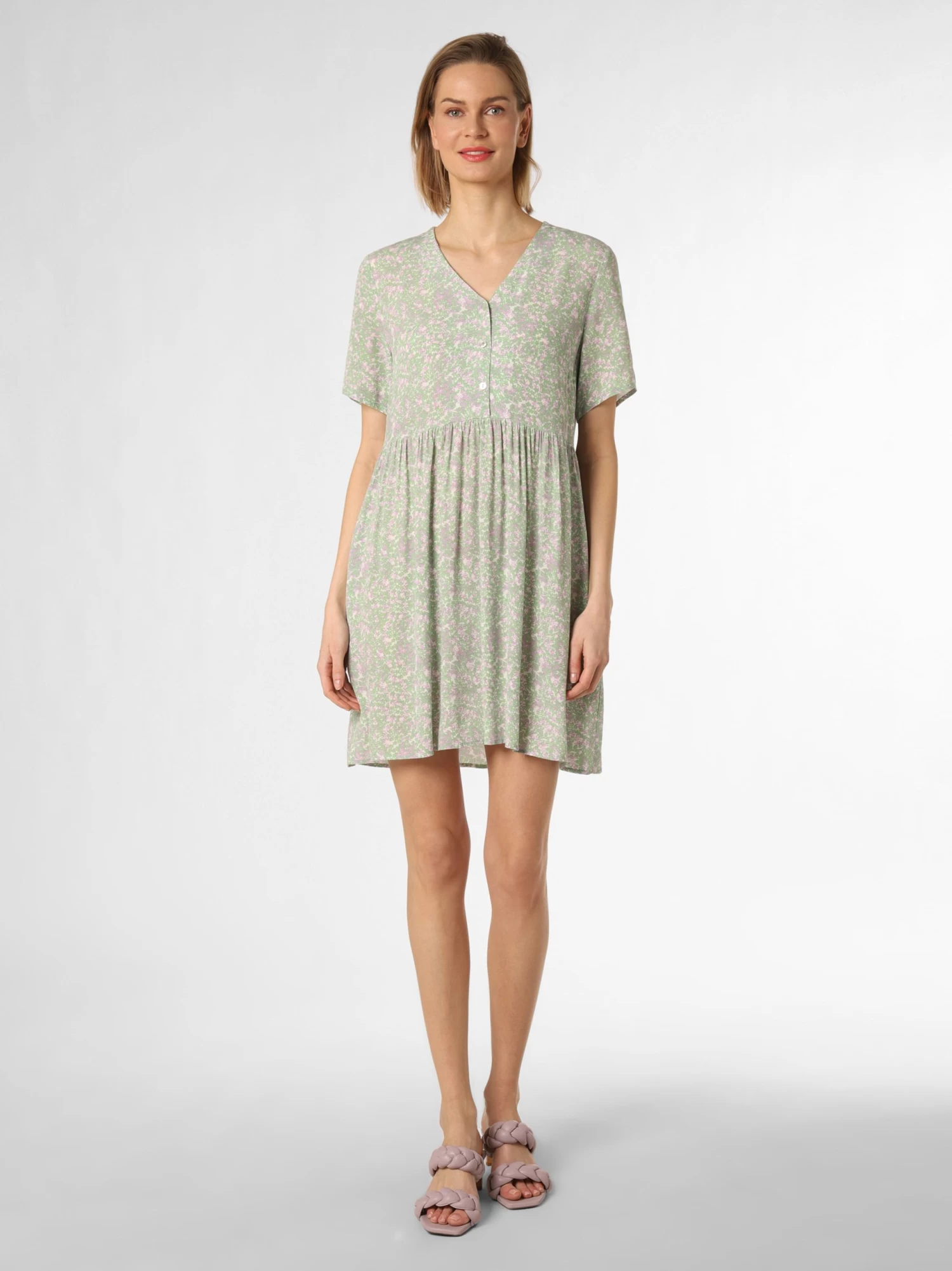 Marie Lund Zomerjurken Zomerjurk Dames Groen