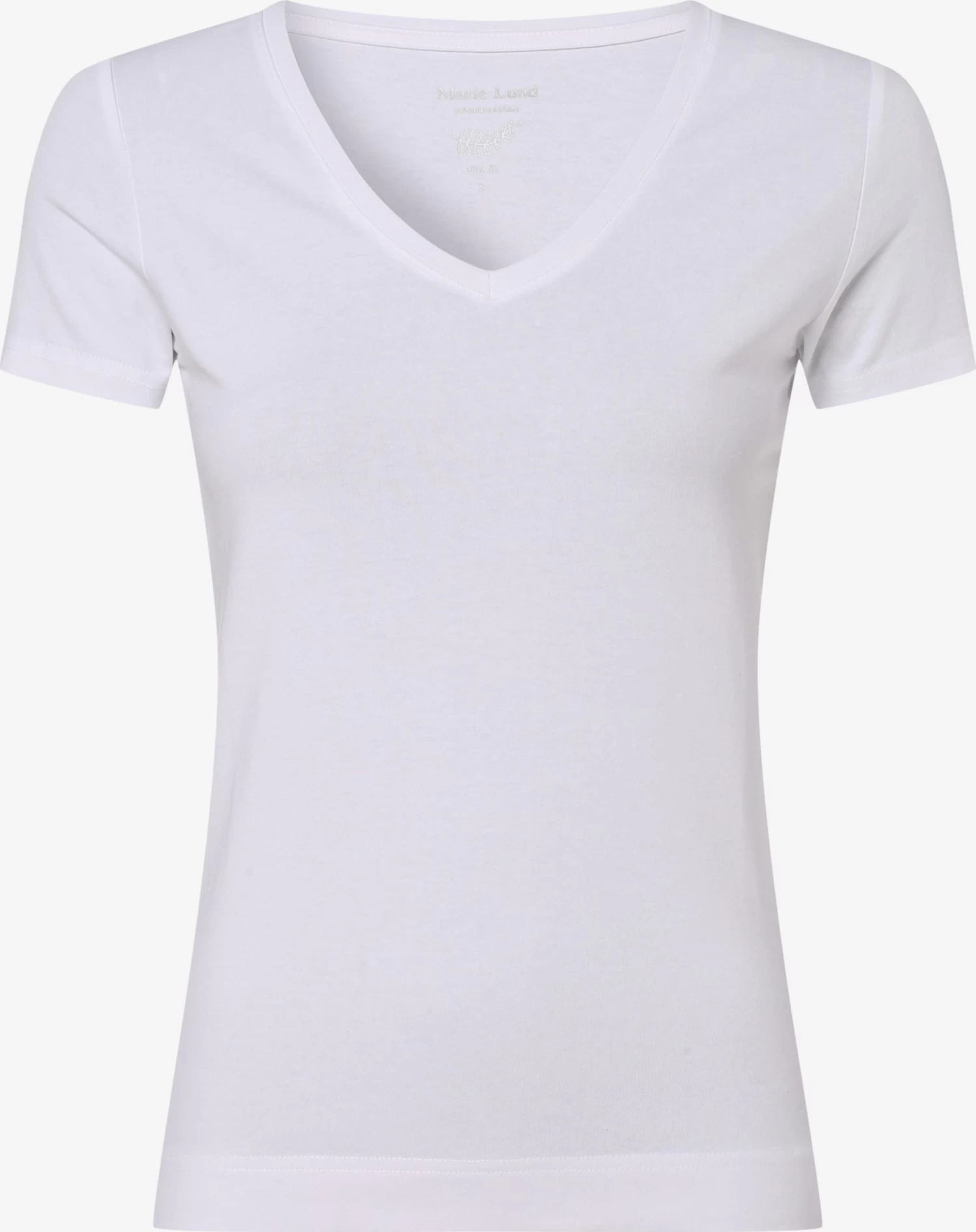 Marie Lund T-shirts Shirt Dames Wit