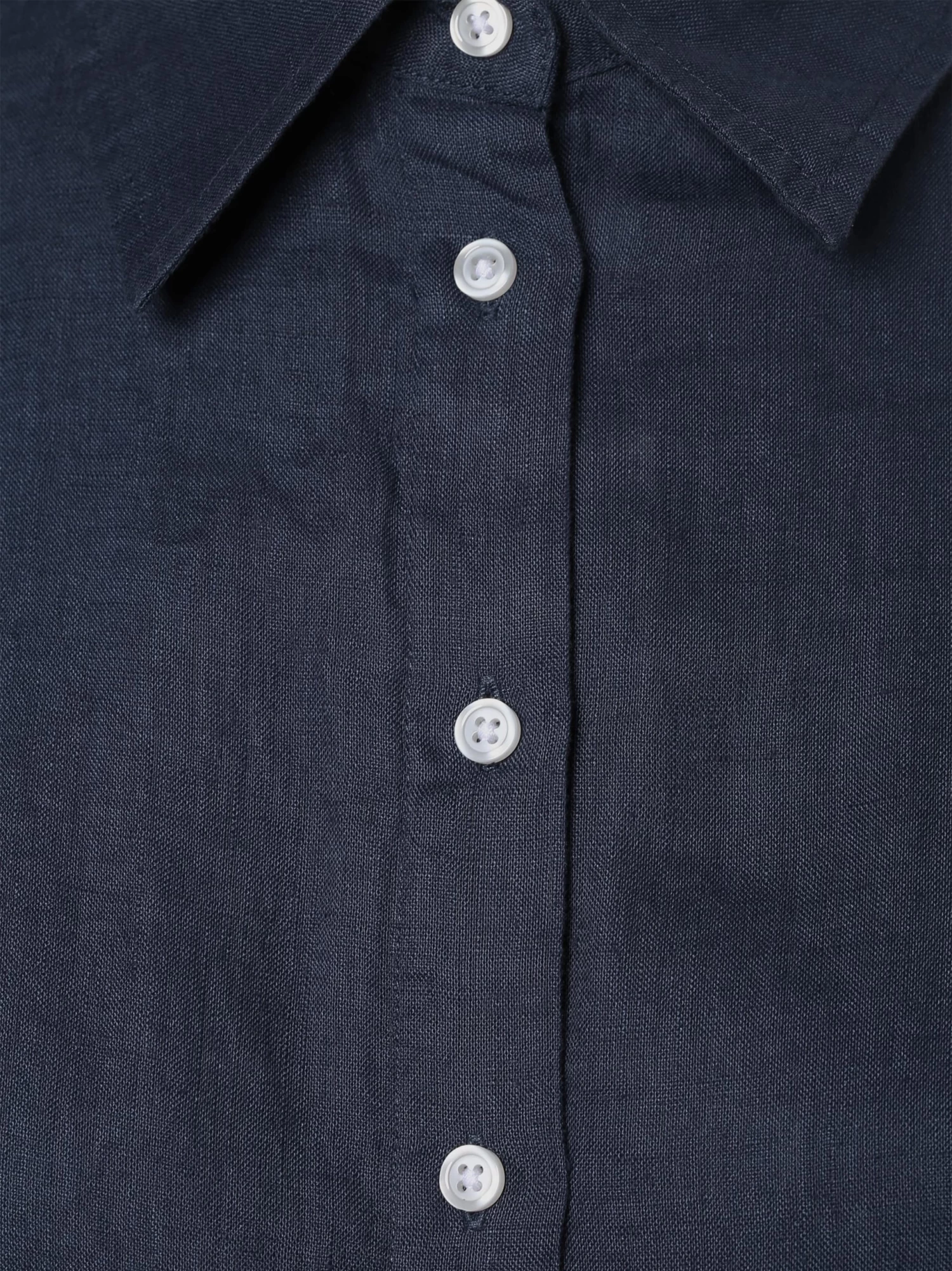 Marie Lund Blouses Met Korte Mouw Blouse Rihab Dames Indigo - Image 3