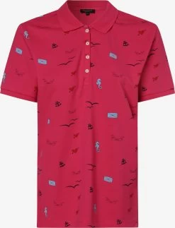 Marie Lund Polos Shirt Dames Fuchsia