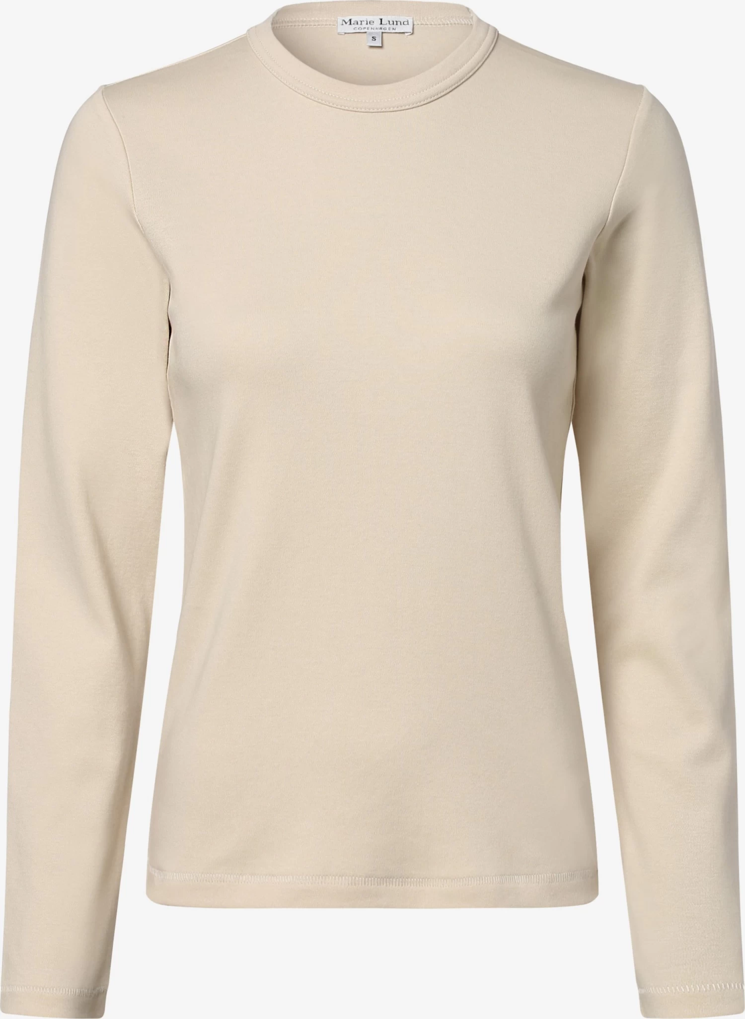 Marie Lund Longsleeves Shirt Dames Sand