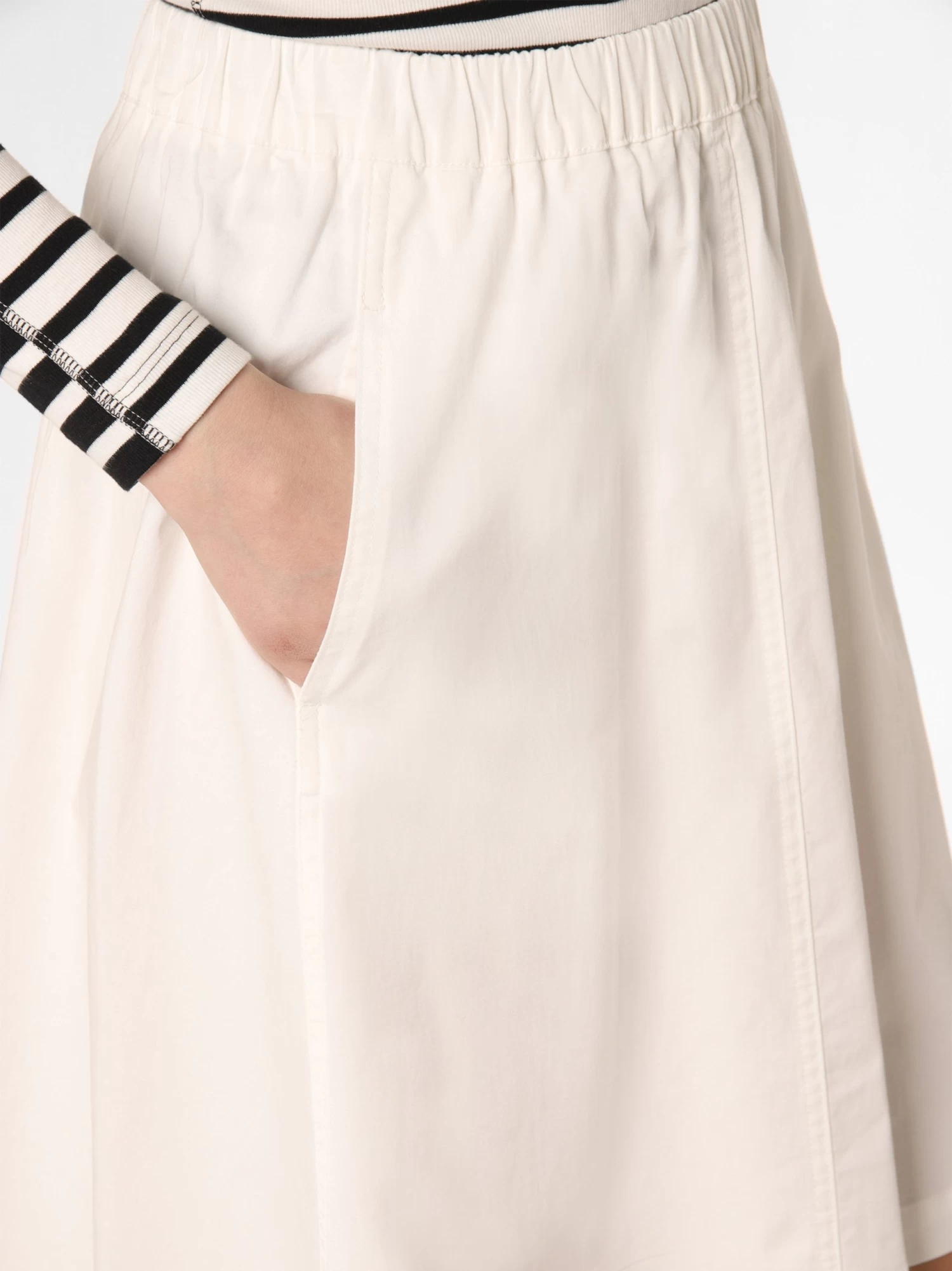 Marie Lund Midi Rokken Rok Dames Wit - Image 4