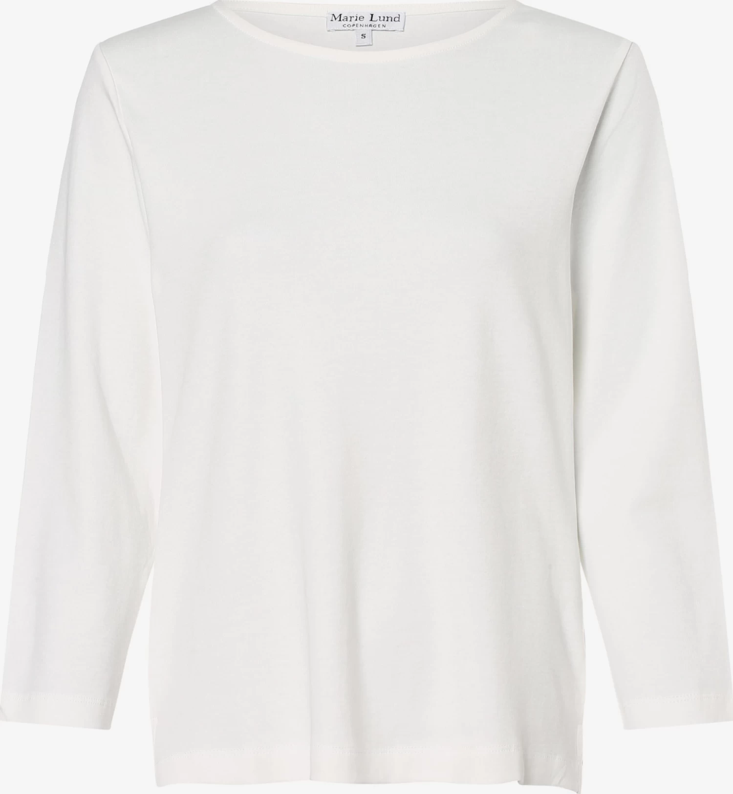 Marie Lund Shirts Met 3/4 Mouw Shirt Dames Wit