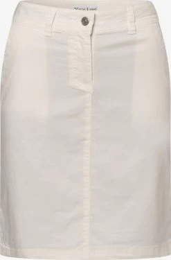 Marie Lund Mini Rokken Rok Dames Ecru