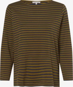 Marie Lund Shirts Met 3/4 Mouw Shirt Dames Bruin