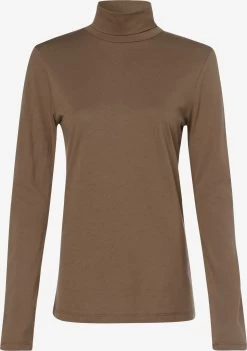 Marie Lund Longsleeves Shirt Dames Aardetinten