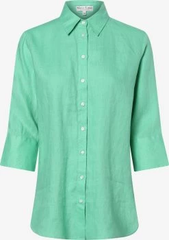 Marie Lund Blouses Met Korte Mouw Blouse Rihab Dames Mintgroen