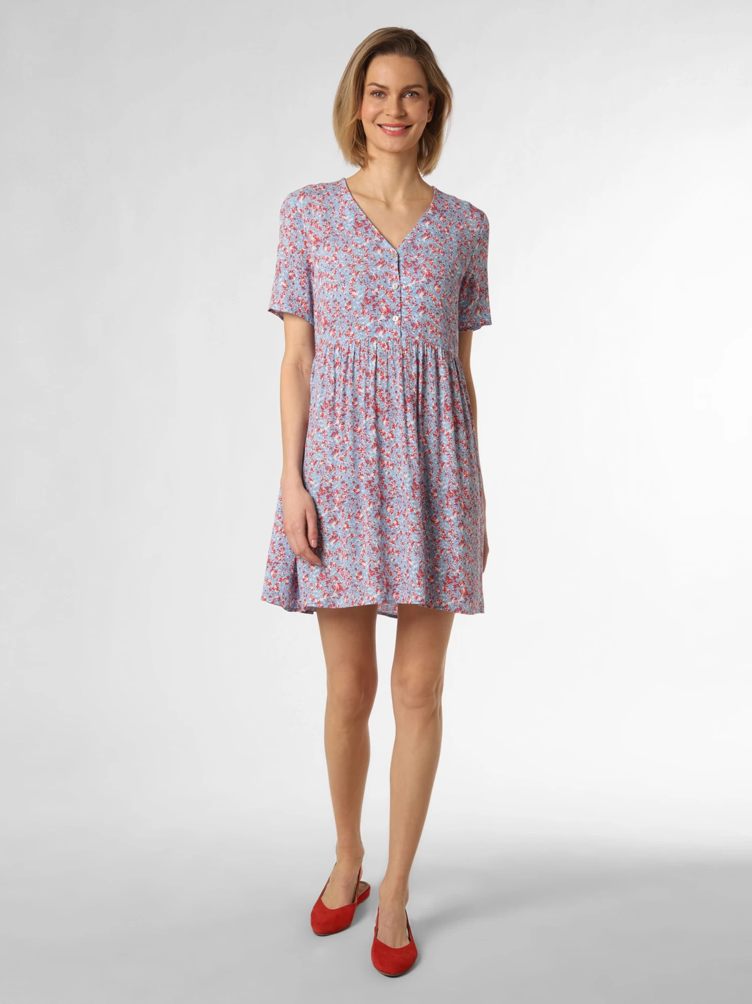 Marie Lund Zomerjurken Zomerjurk Dames Lichtblauw