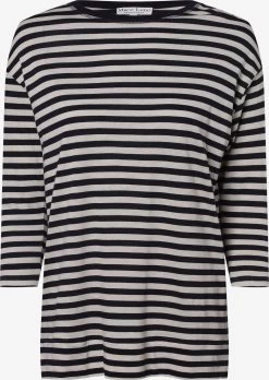 Marie Lund Shirts Met 3/4 Mouw Shirt Dames Zwart