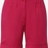 Marie Lund Shorts Loosefit Bandplooibroek Dames Pink