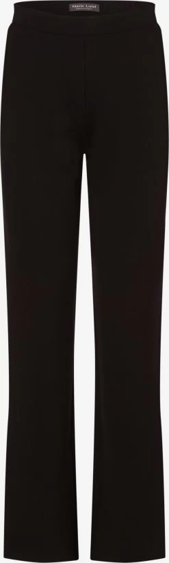 Marie Lund Broeken Flared Pantalon Dames Zwart