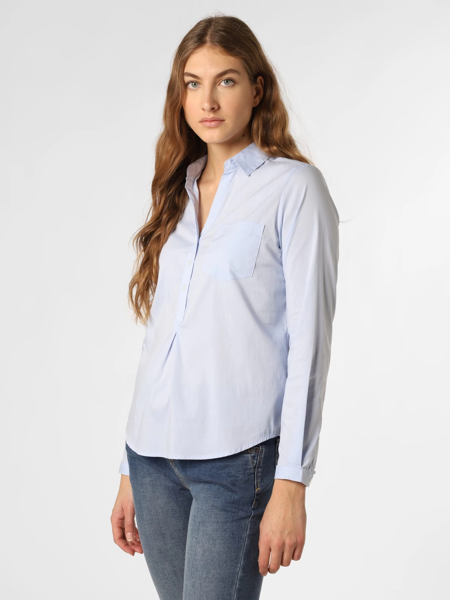Marie Lund Blouses & Tunieken Blouse Dames Lichtblauw - Image 2