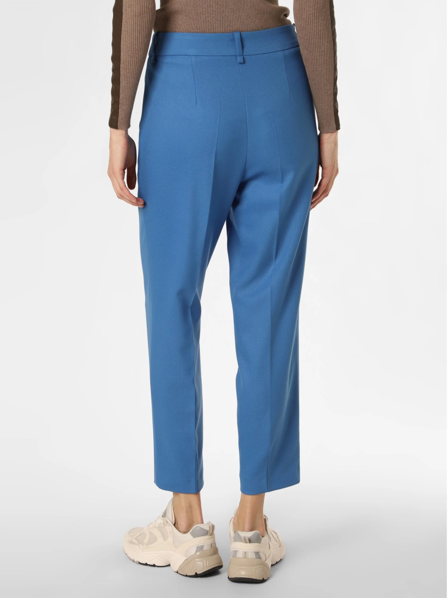 Marie Lund Broeken Loosefit Pantalon Dames Blauw - Image 3