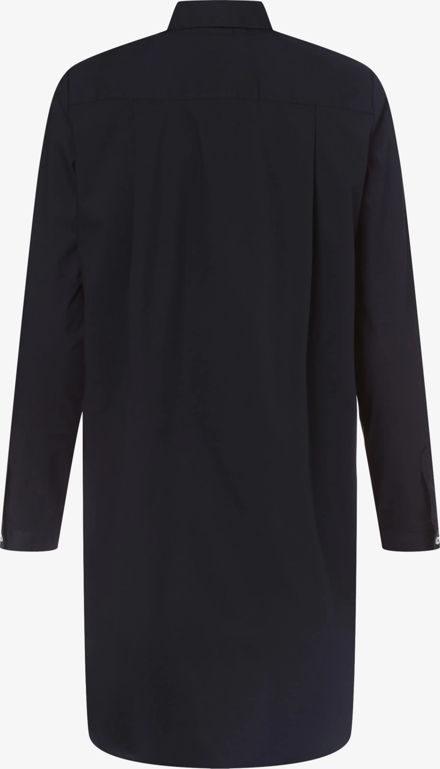 Marie Lund Lange Blouses Blouse Dames Marine - Image 2