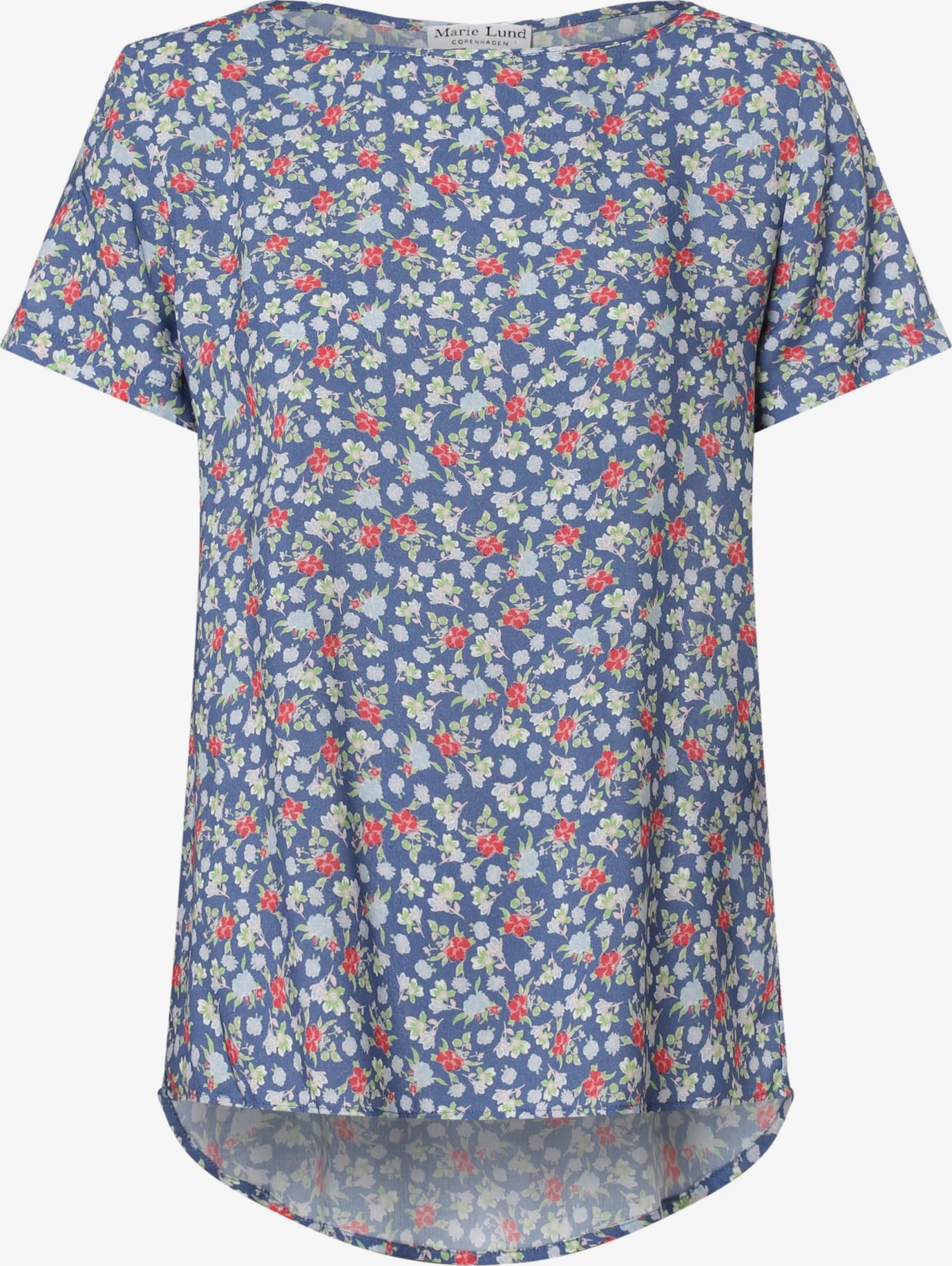 Marie Lund Blouses Met Korte Mouw Blouse Dames Blauw