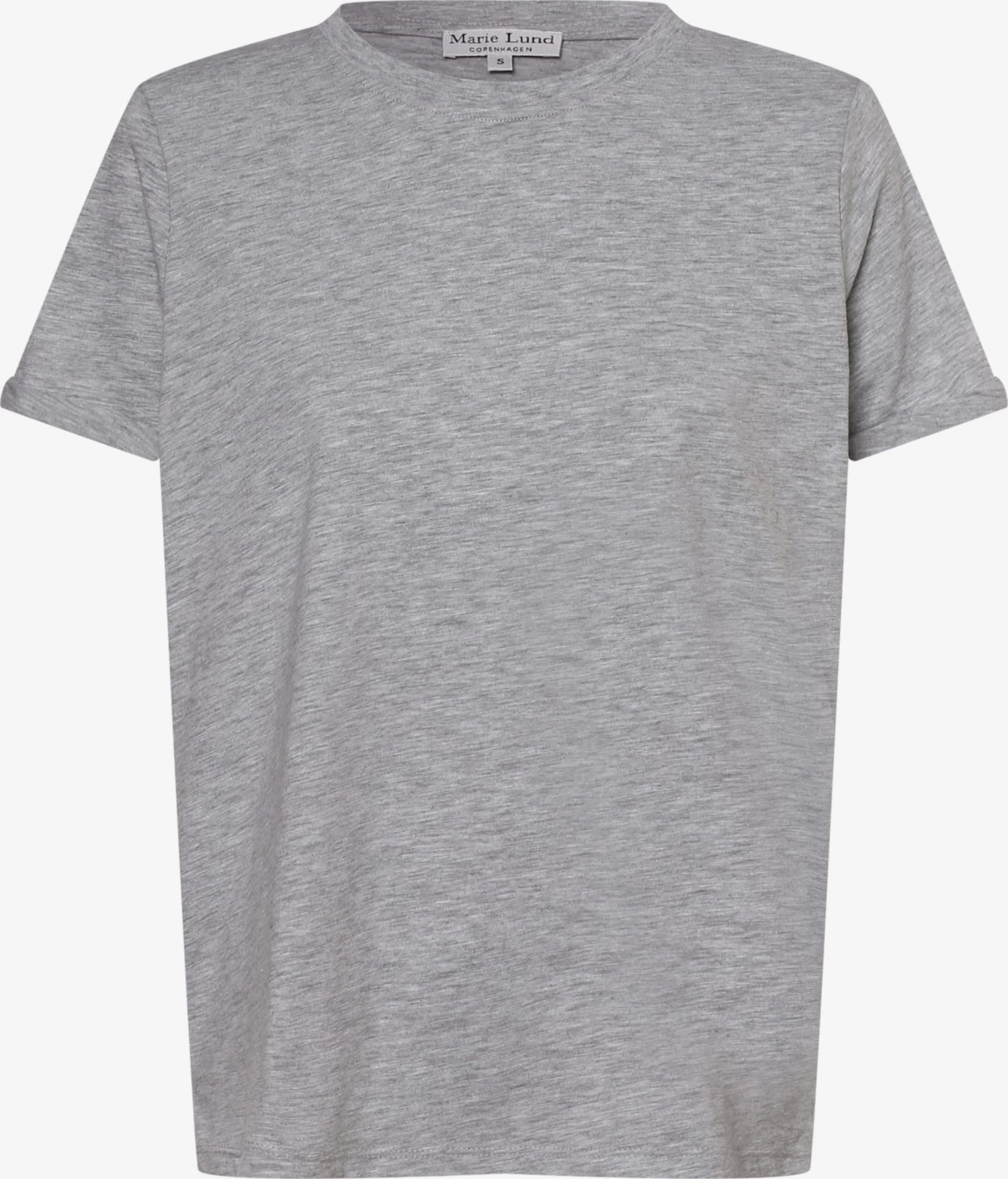 Marie Lund T-shirts Shirt Dames Grijs Gemêleerd