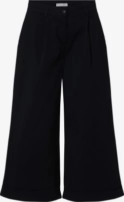 Marie Lund Bandplooibroeken Flared Bandplooibroek Dames Marine