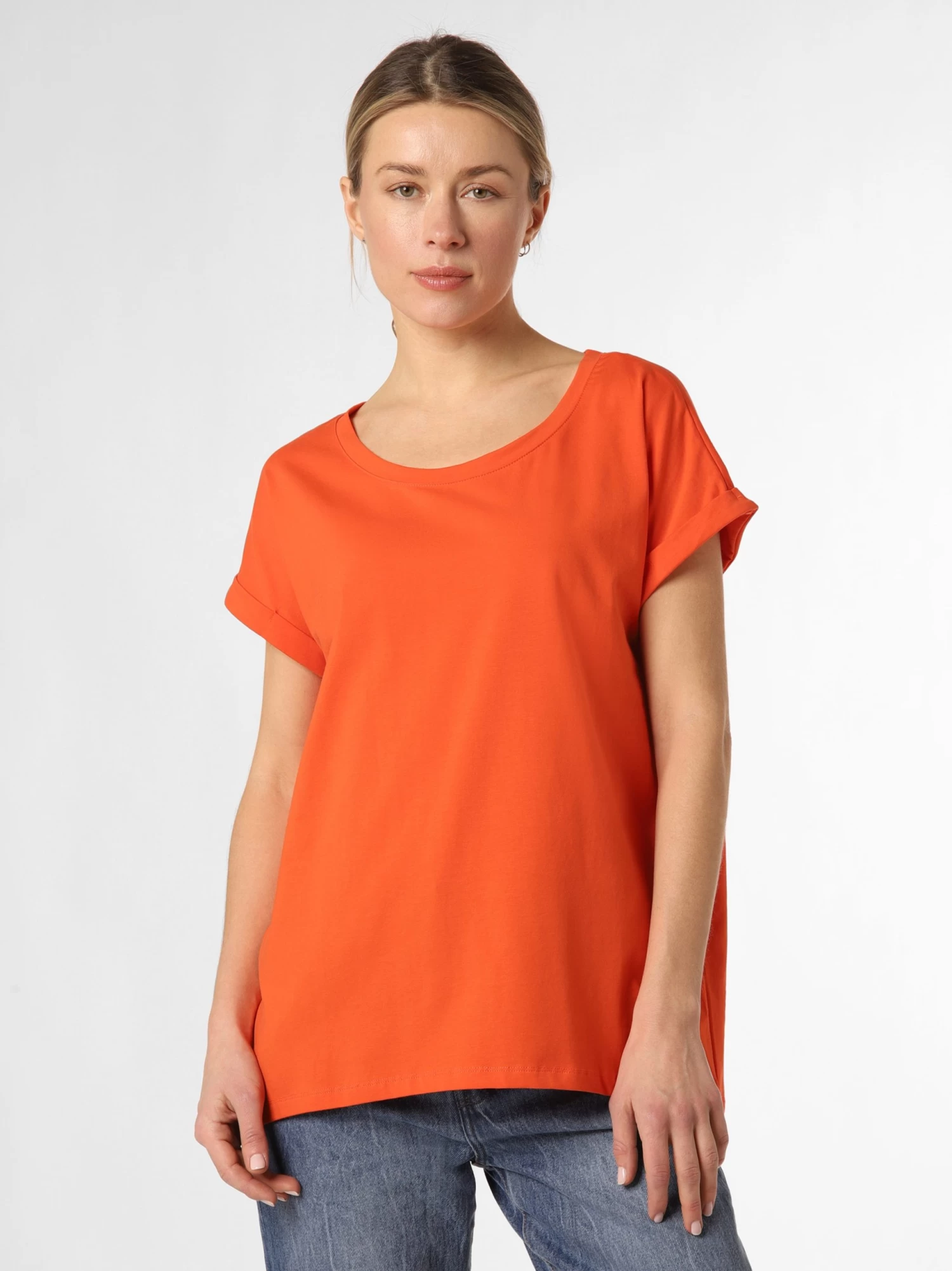 Marie Lund T-shirts Shirt Dames Oranje - Image 2