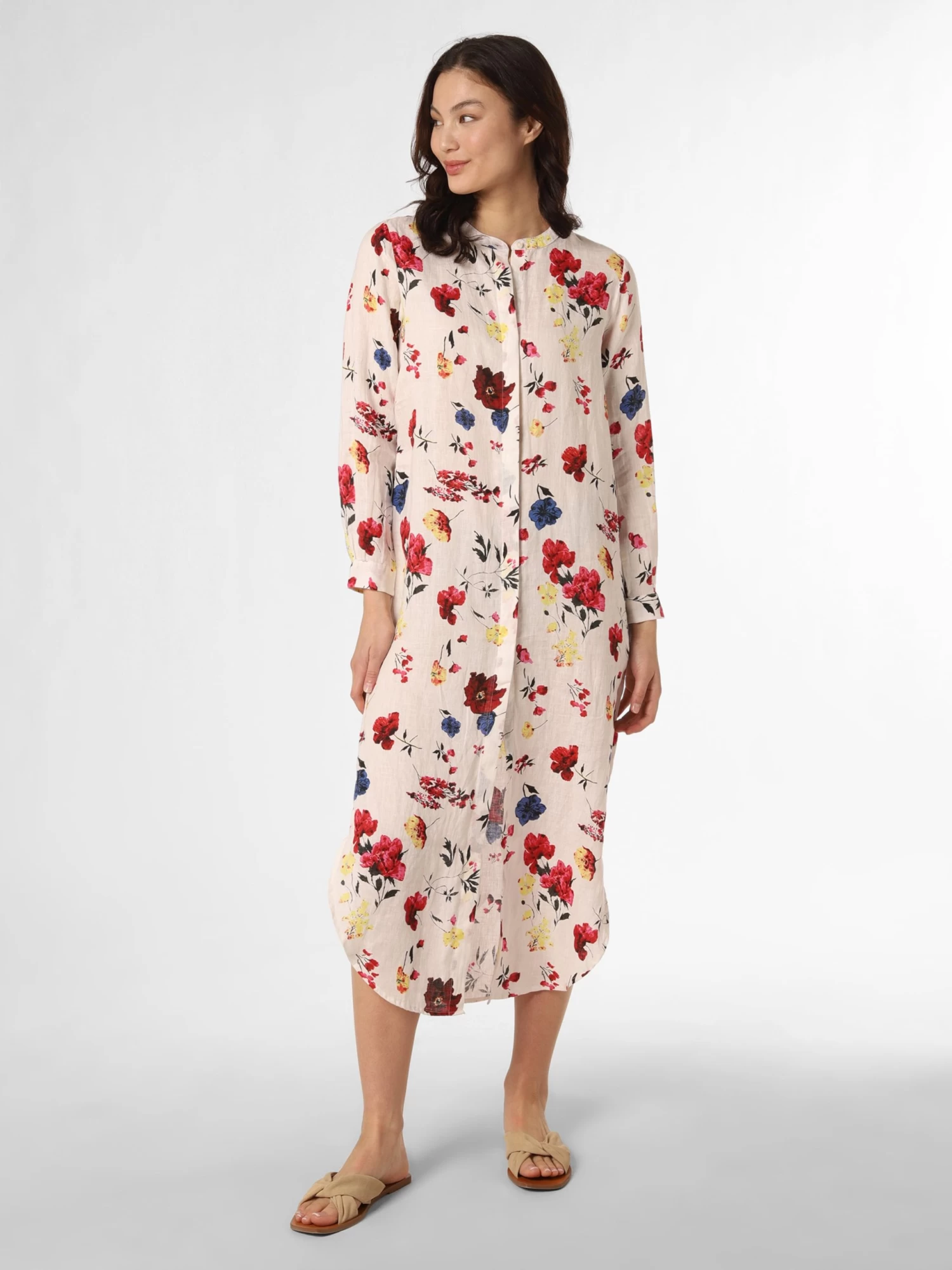 Marie Lund Blousejurken Blousejurk Dames Pastelroze