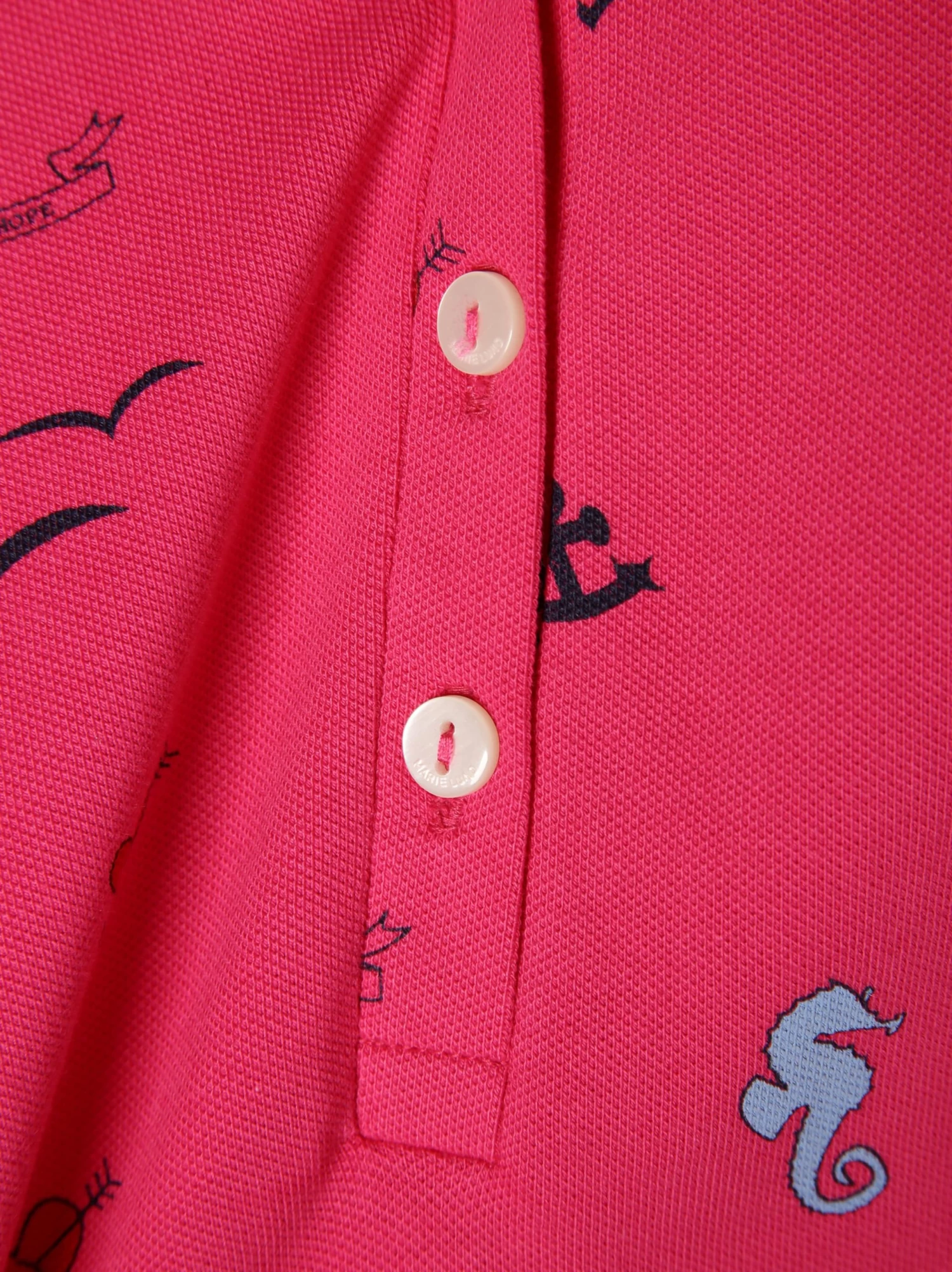 Marie Lund Polos Shirt Dames Fuchsia - Image 3